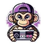 Logo the retro monkey